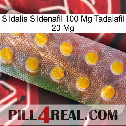 Sildalis Sildenafil 100Mg Tadalafil 20Mg new11